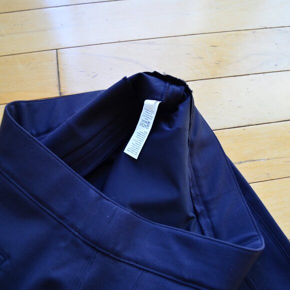 Spanx Slim Straight Leg Pants Size XL NWT Navy - Picture 4 of 9